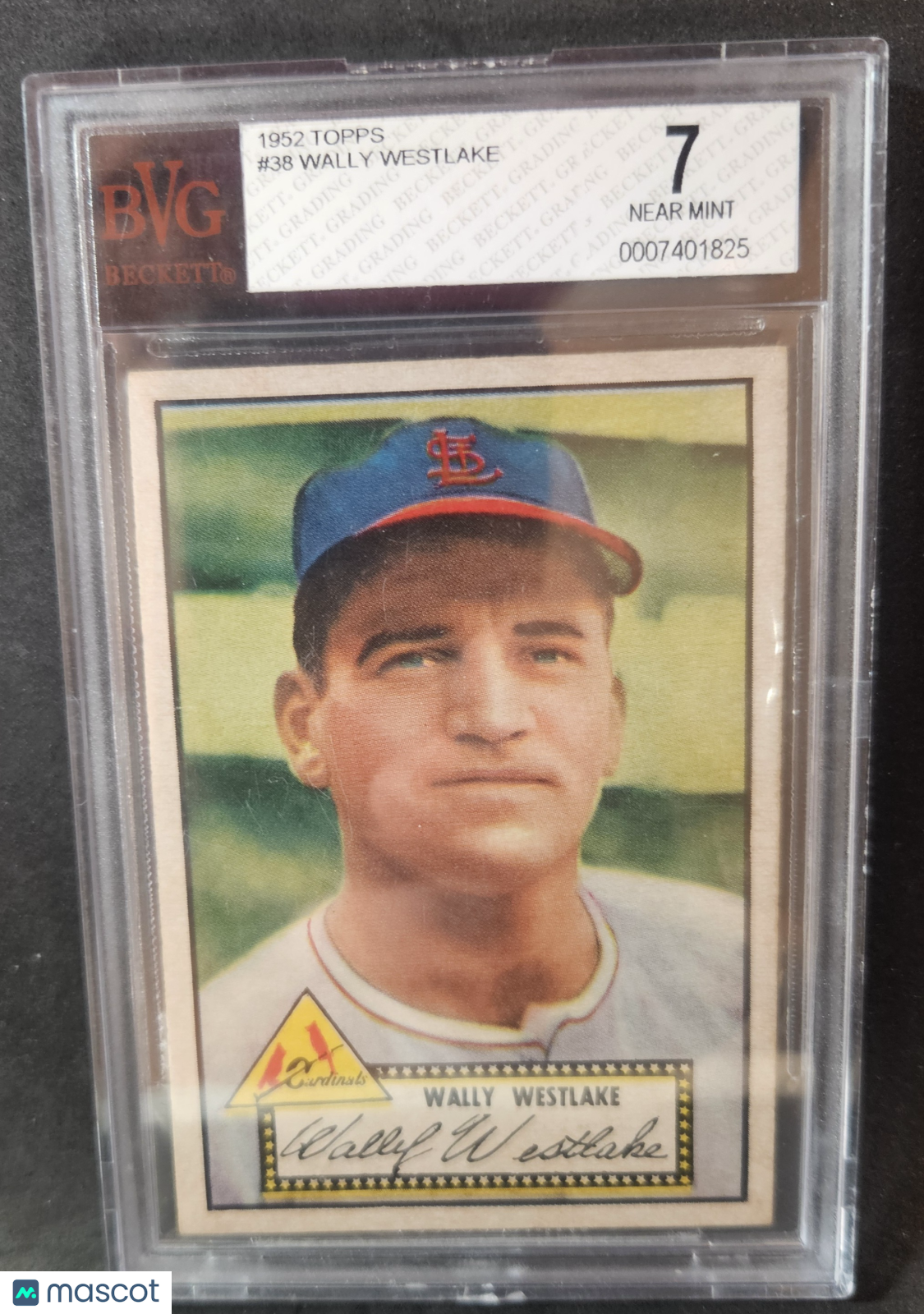 1952 Topps Wally Westlake #38 BVG 7
