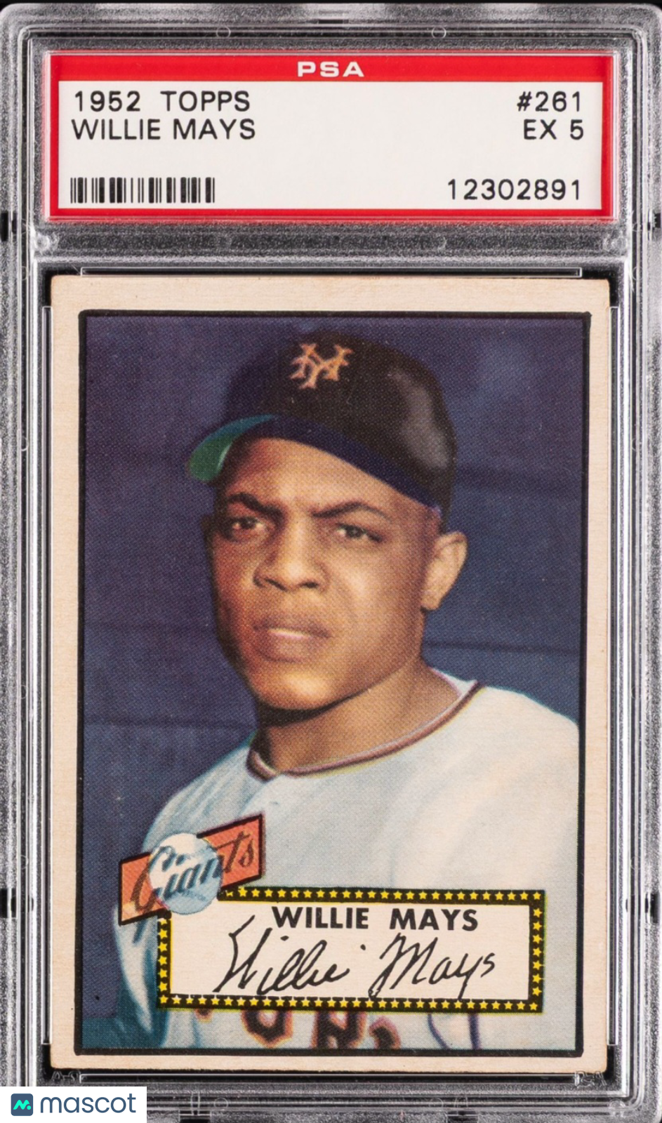 1952 Topps Willie Mays #261 PSA 5 cheapest psa 5 on ebay