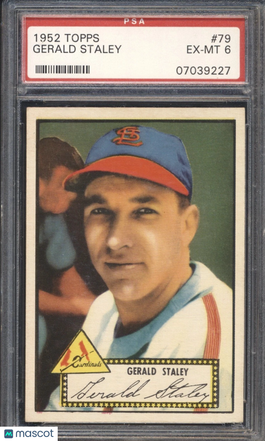 1952 Topps Gerald Staley #79 PSA 6