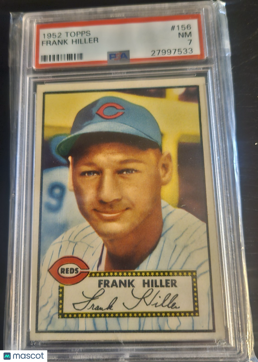 1952 Topps - Frank Hiller #156 Psa 7