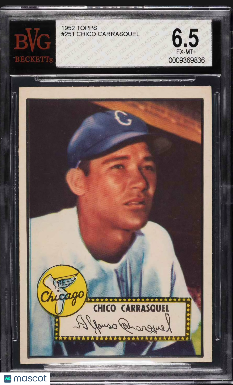 1952 Topps - Chico Carrasquel #251 BVG 6.5
