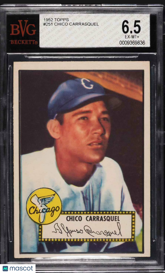 1952 Topps - Chico Carrasquel #251 BVG 6.5