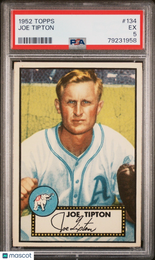 1952 Topps - Joe Tipton #134 PSA 5
