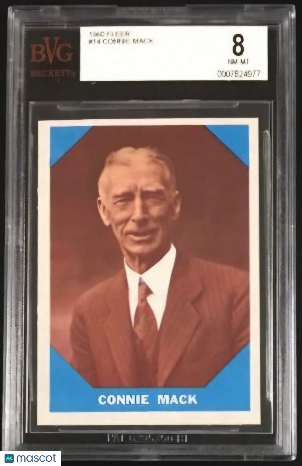 1960 Fleer Connie Mack #14 BVG 8