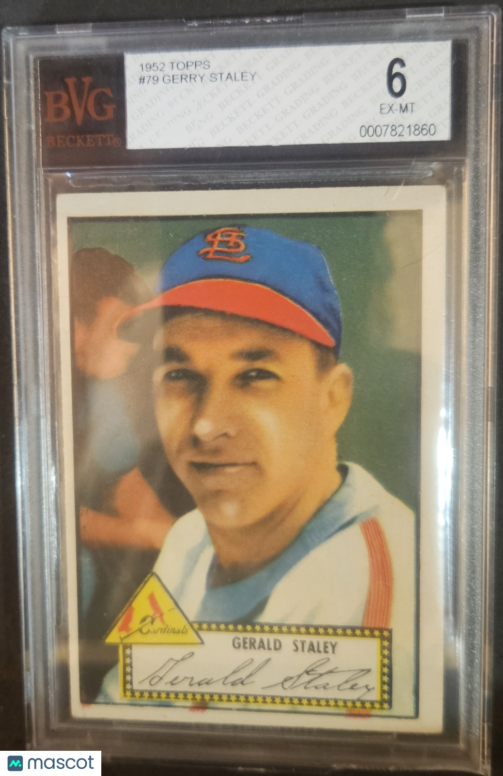 1952 Topps Gerry Staley #79 BVG 6