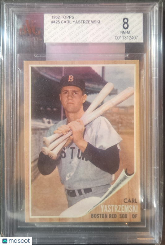 1962 Topps Carl Yastrzemski #425 BVG 8