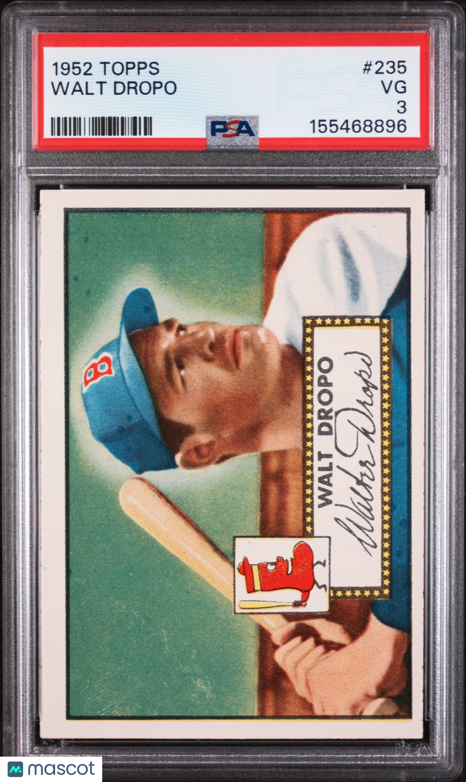 1952 Topps Walt Dropo #235 PSA 3