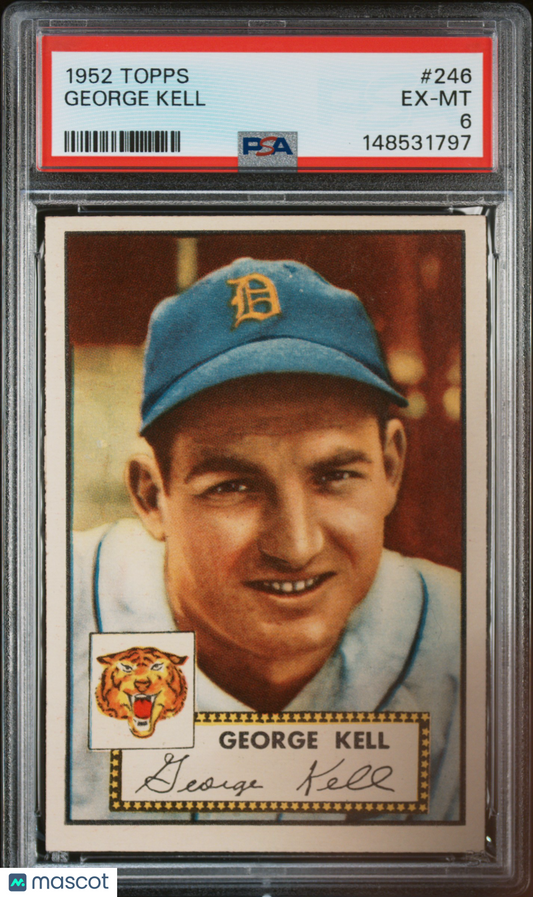 1952 Topps George Kell #246 PSA 6