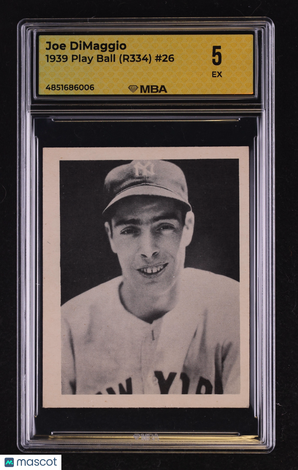 1939 Play Ball (R334) Joe DiMaggio #26 MBA 5