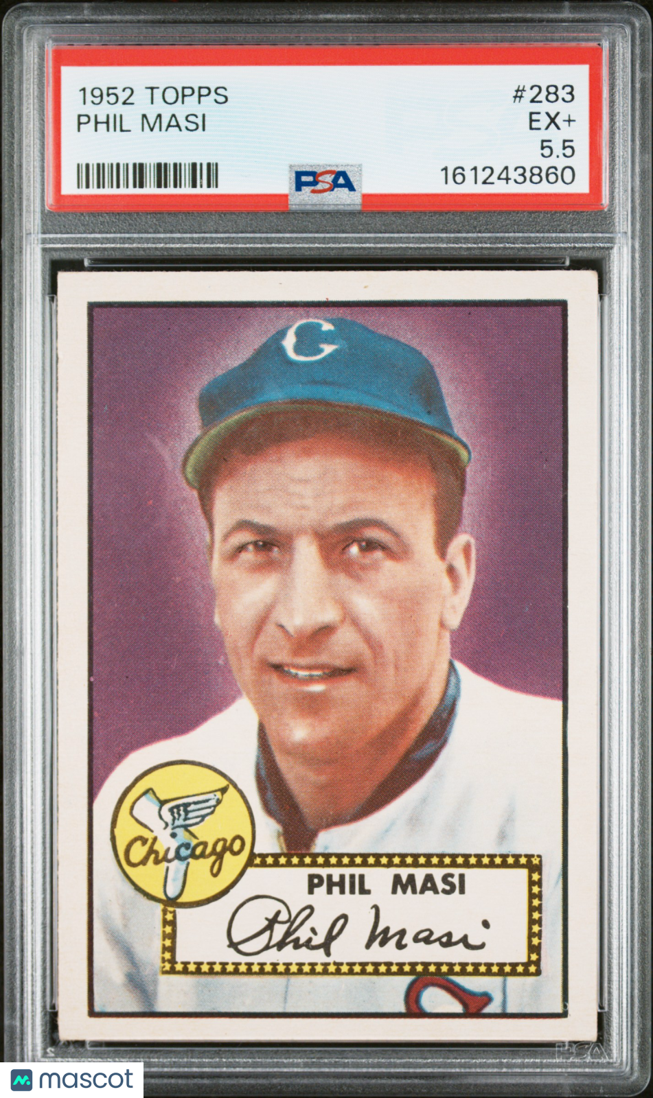 1952 Topps Phil Masi #283 PSA 5.5