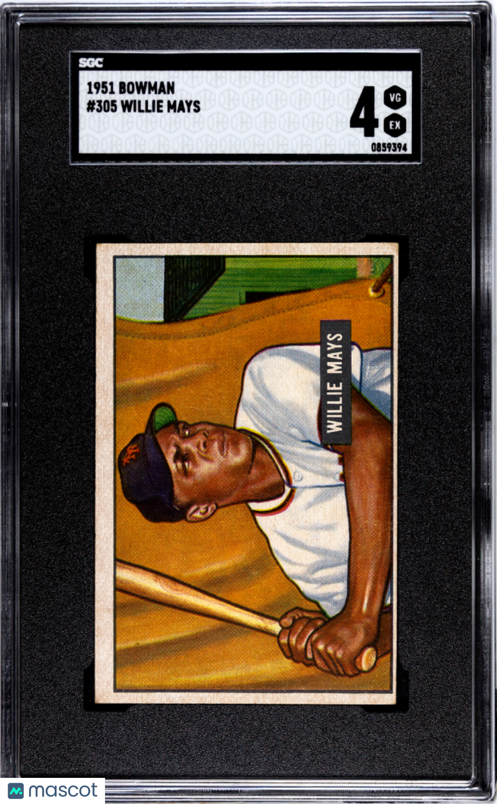 1951 Bowman Willie Mays #305 SGC 4
