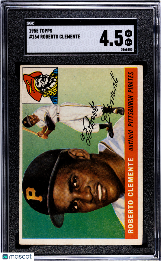 1955 Topps Roberto Clemente #164 SGC 4.5