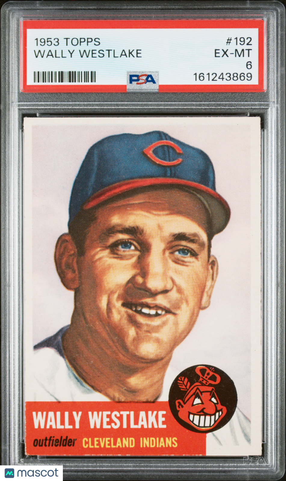 1953 Topps Wally Westlake #192 PSA 6