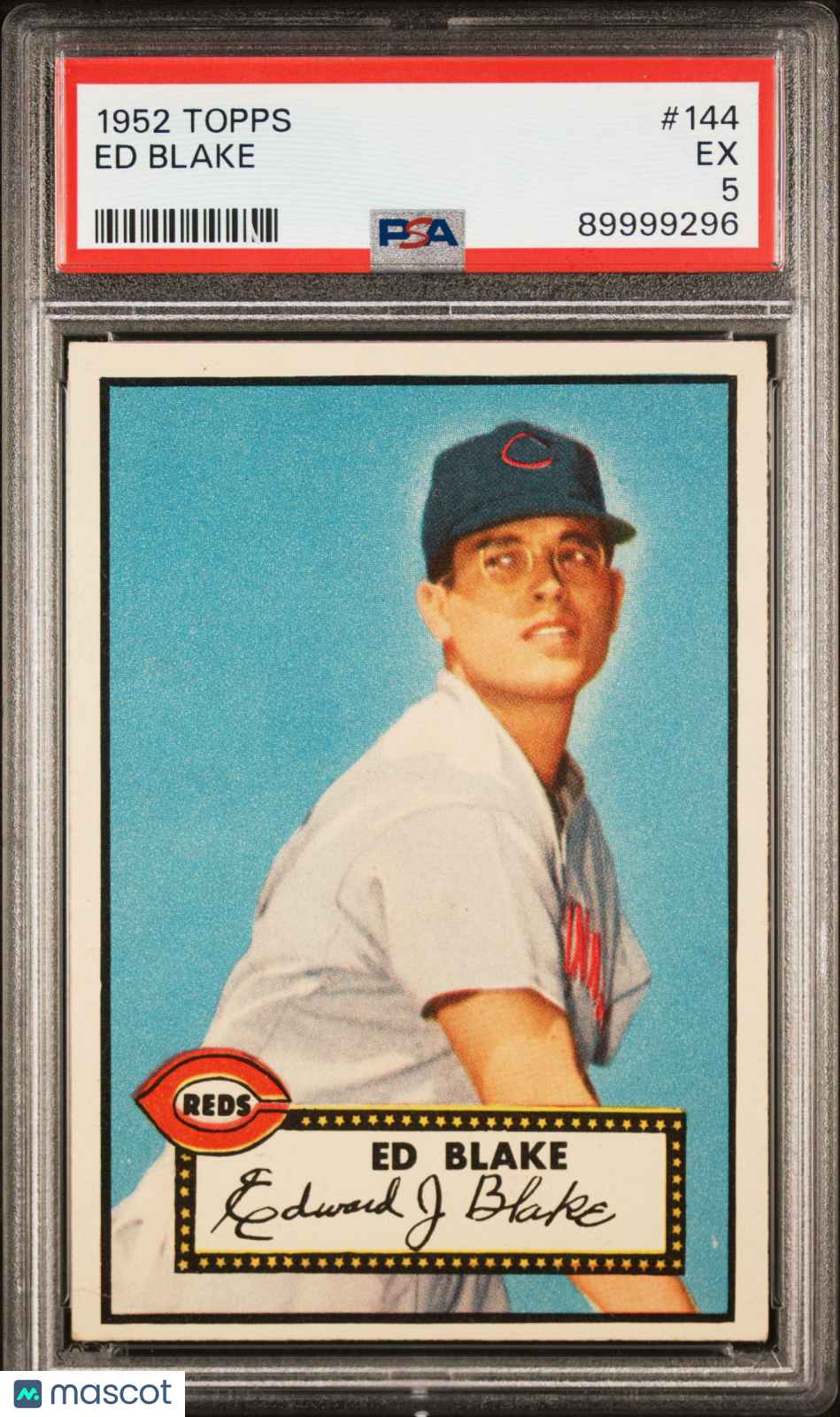 1952 Topps Ed Blake #144 PSA 5