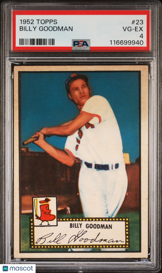 1952 Topps Billy Goodman #23 PSA 4